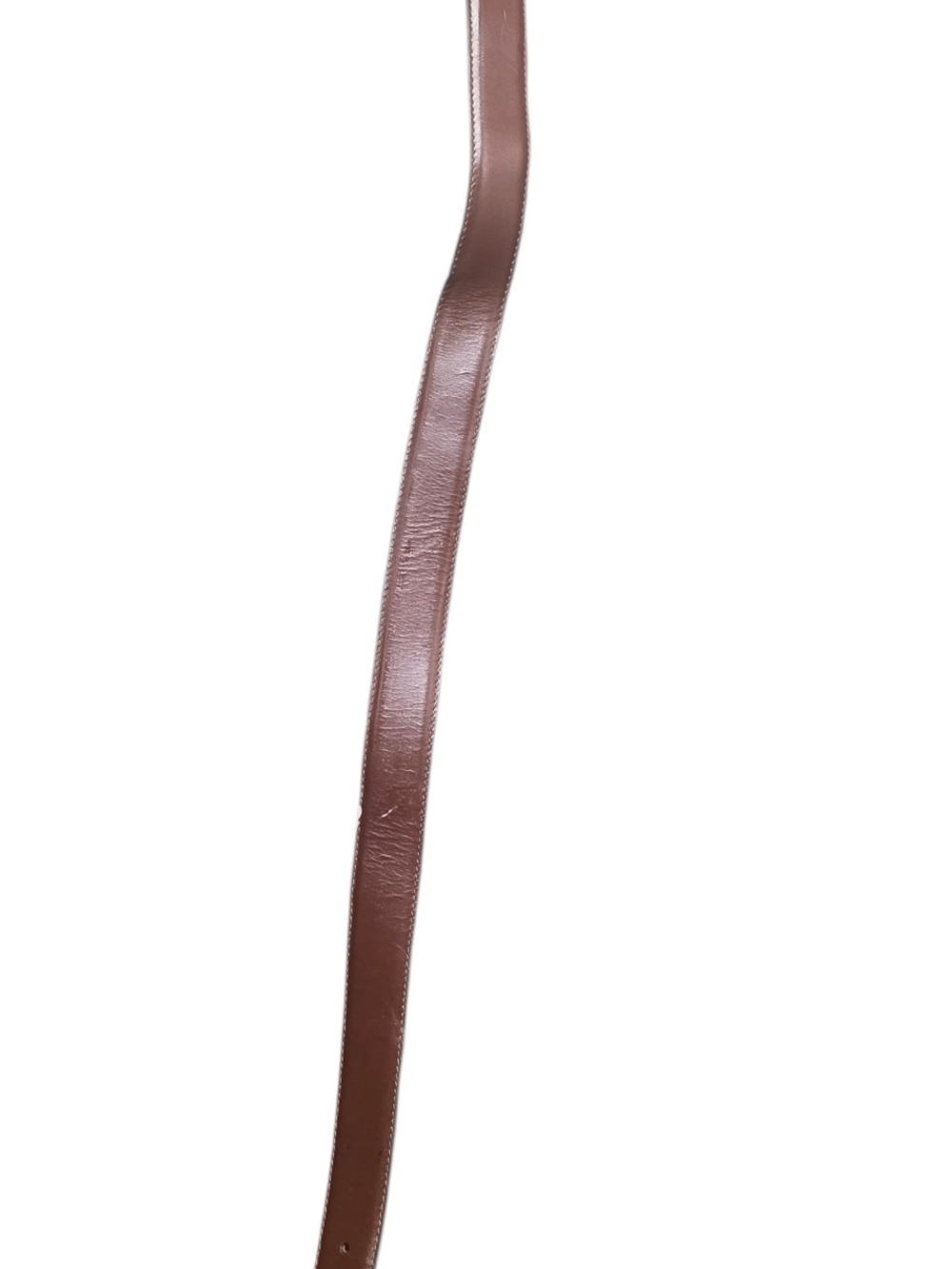 Classic Brown Leather Men's Belt